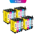 Полностью совместимый чернильный картридж aecscientific для принтеров t502, T502XL, Epson, выражение, домашний XP-5100, XP-5105, рабочая WF-2860, WF-2865