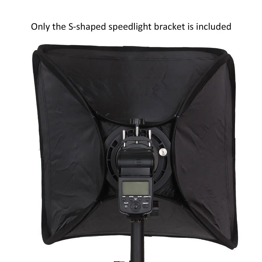 Портативная рукоятка s-образного кронштейна Bowens S Mount Houder voor Speedlite Flash Snoot Softbox Beauty