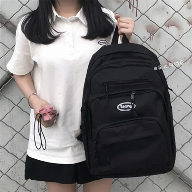 Подростковая школьная сумка для мальчиков и девочек женский рюкзак школьные