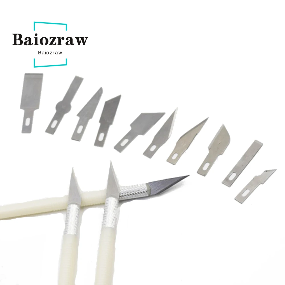 Модель 3D-принтера Обрезной нож для резьбы полировка инструмент из алюминиевого