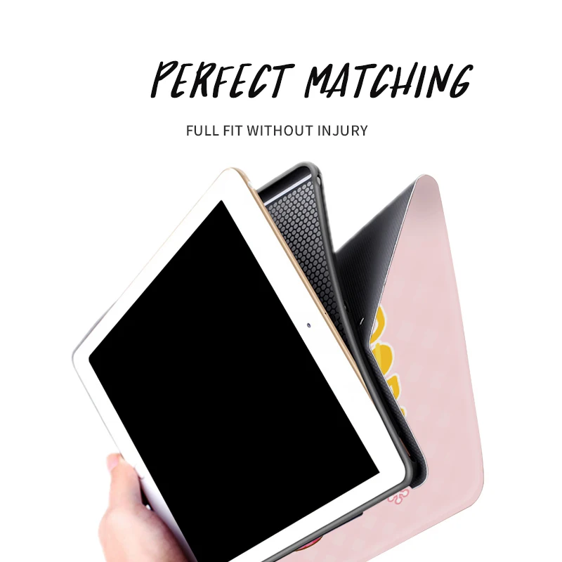 Умный чехол-книжка с розовым и синим рисунком кота для iPad Air 3 Pro 9 7 10 2 5 11 12 2019 2017