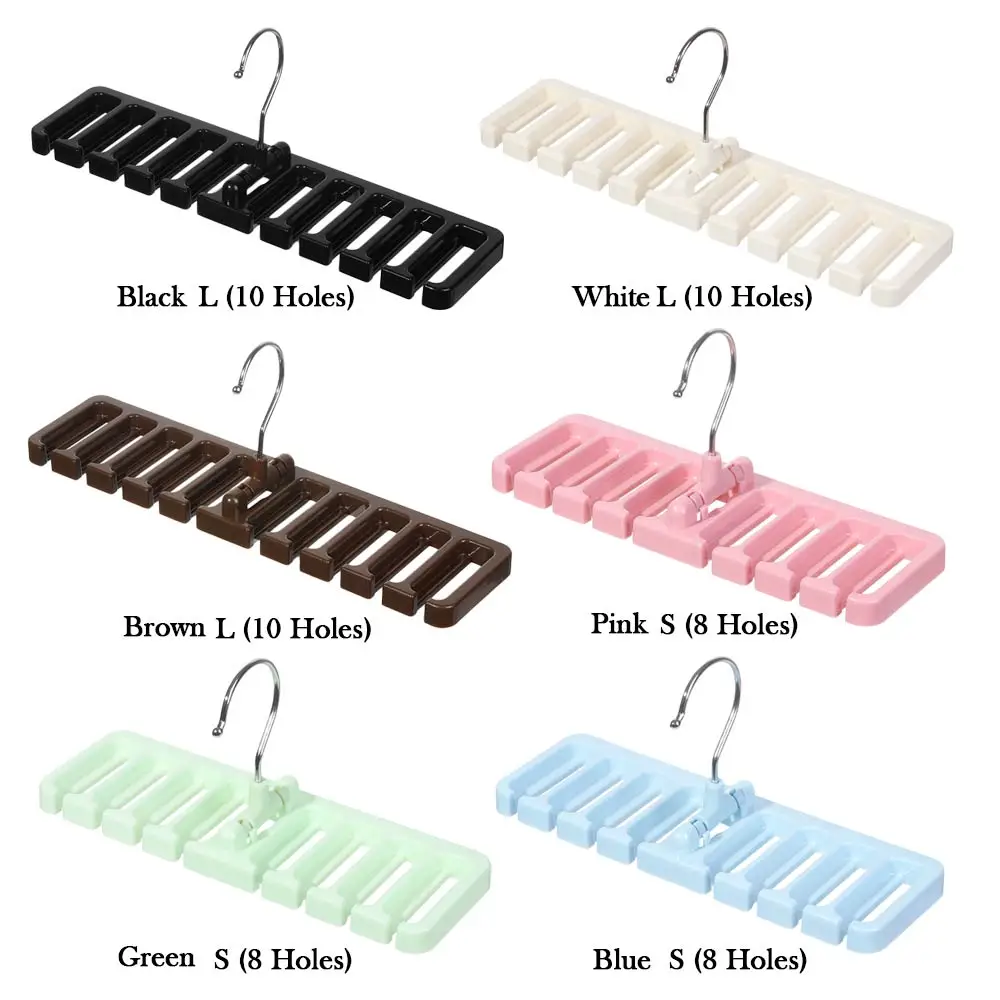 Стойка-органайзер для галстуков с 8/10 отверстиями вращающаяся на держатель