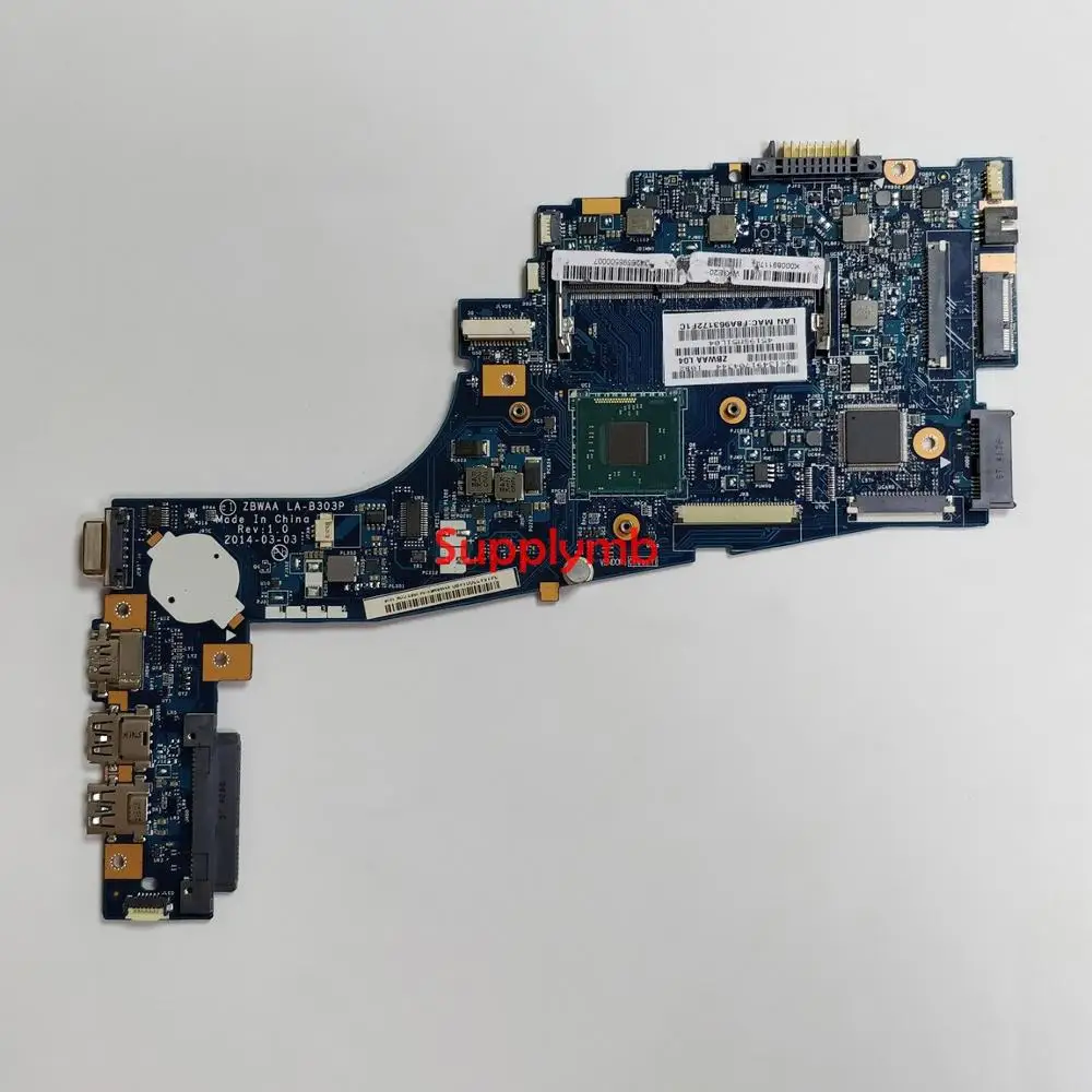 K000891170 ZBWAA LA-B303P w SR1W2 N3530 CPU Onboard for Toshiba C55 C55-B NoteBook PC Laptop Motherboard Tested