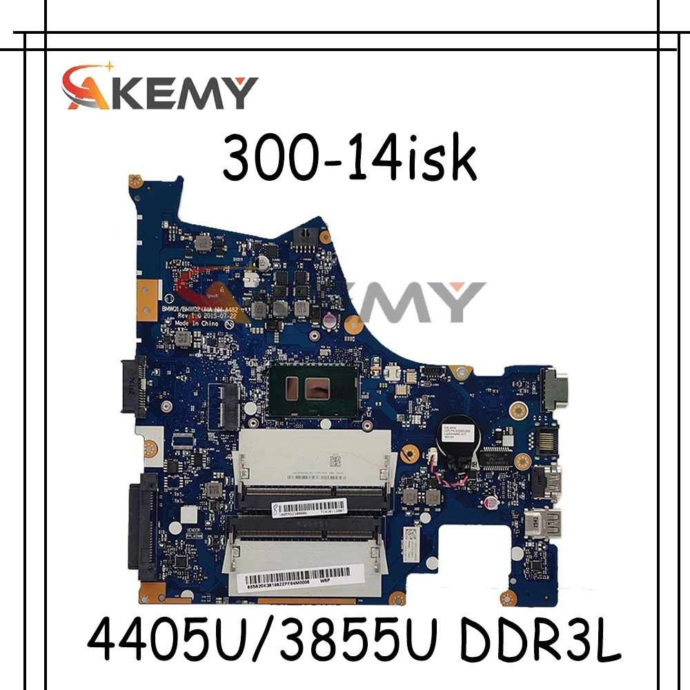 

Высокое качество, новый BMWQ1/BMWQ2 NM-A482 для Lenovo Ideapad 300-14isk, материнская плата 4405U/3855U DDR3L 100%, полностью протестирована