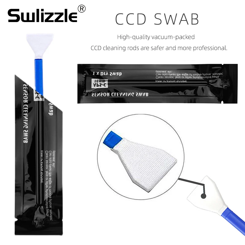 12 мм 16 24 сухой/влажный сенсор APS-C Чистящие тампоны (CCD/CMOS) цифровой однообъективный