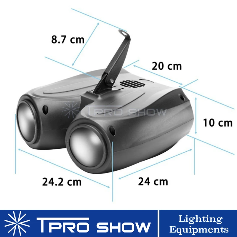 Освесветильник для вечерние Moonflower светодиодный проектор RGBW точечный узор