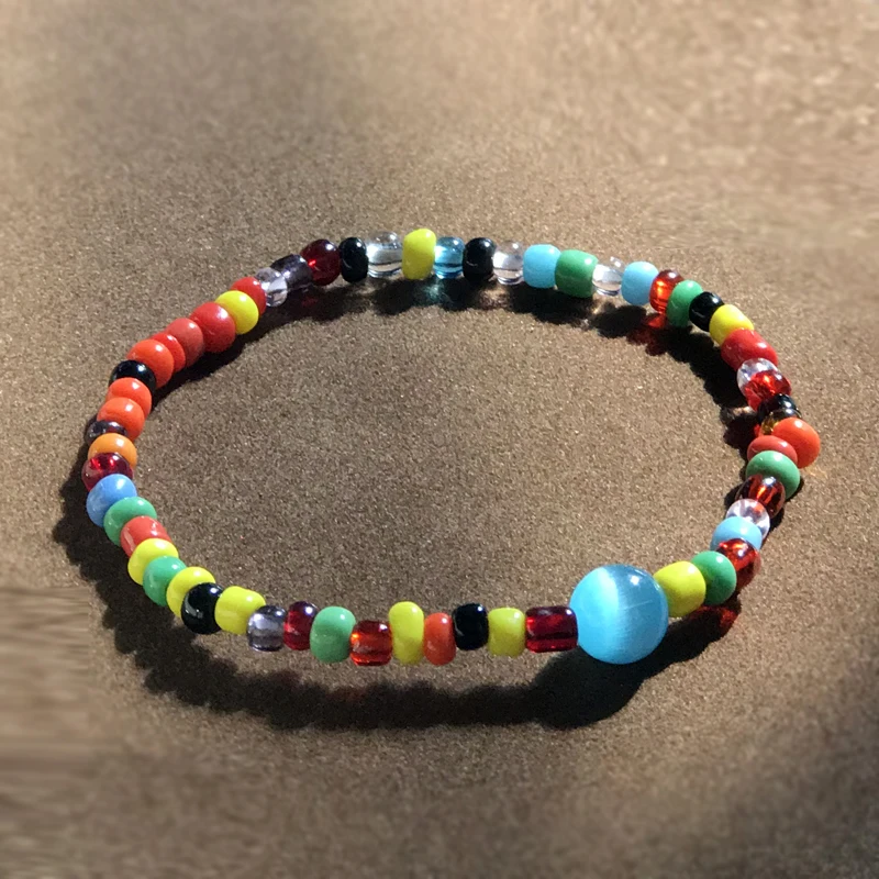 Браслет Mcllroy с бусинами для мужчин и женщин богемный красочный браслет ручной