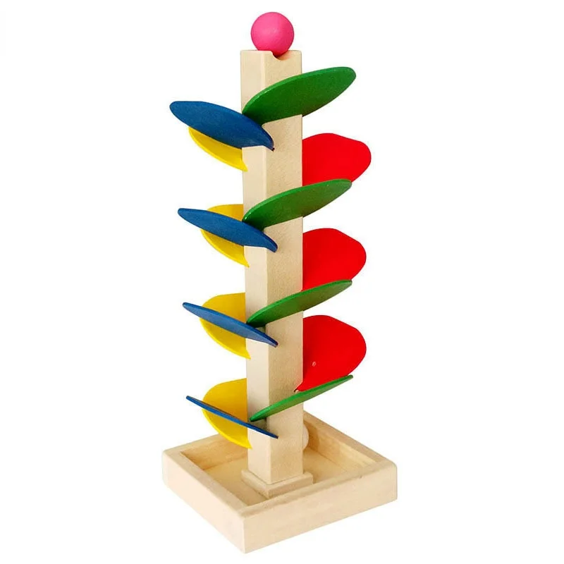 

Novelty Wooden Kids Interactive Educational Toys Children Disassembly Leaf Track Ball Game Intellectual Development Puzzle Toy