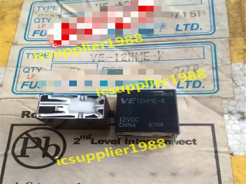 

VE12HME-K-12VDC VE12HME-K 12V твердотельное реле SPST-NO 5A 12VDC 400Ohm печатная плата DIP4