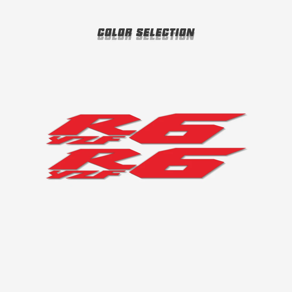 

Motorcycle sticker accessories bike Fuel tank Wheels helmet notebook Luggage reflective MOTO sign sticker For YAMAHA YZF R6