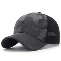 2021 mesh cap for women men unisex sunshade breathable outdoor sport cap women camouflage summer hats leisure simple snapback