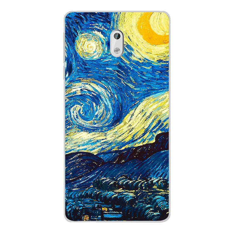 Чехол для телефона ciciber Van Gogh мягкий ТПУ чехол Nokia 8 7 1 6 5 3 2 Plus 9 PureView X7 X6 X5|Бамперы| |