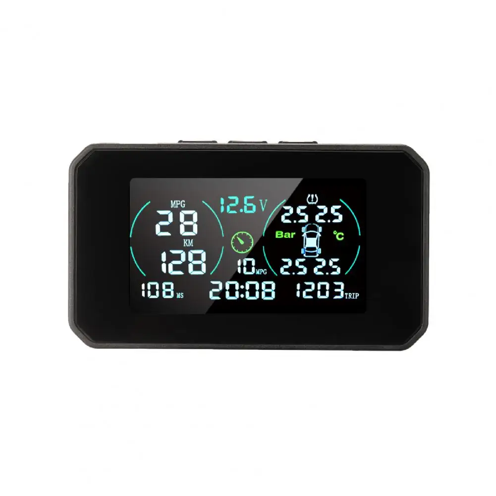 Система контроля давления в шинах HUD TMPS беспроводная система на солнечной