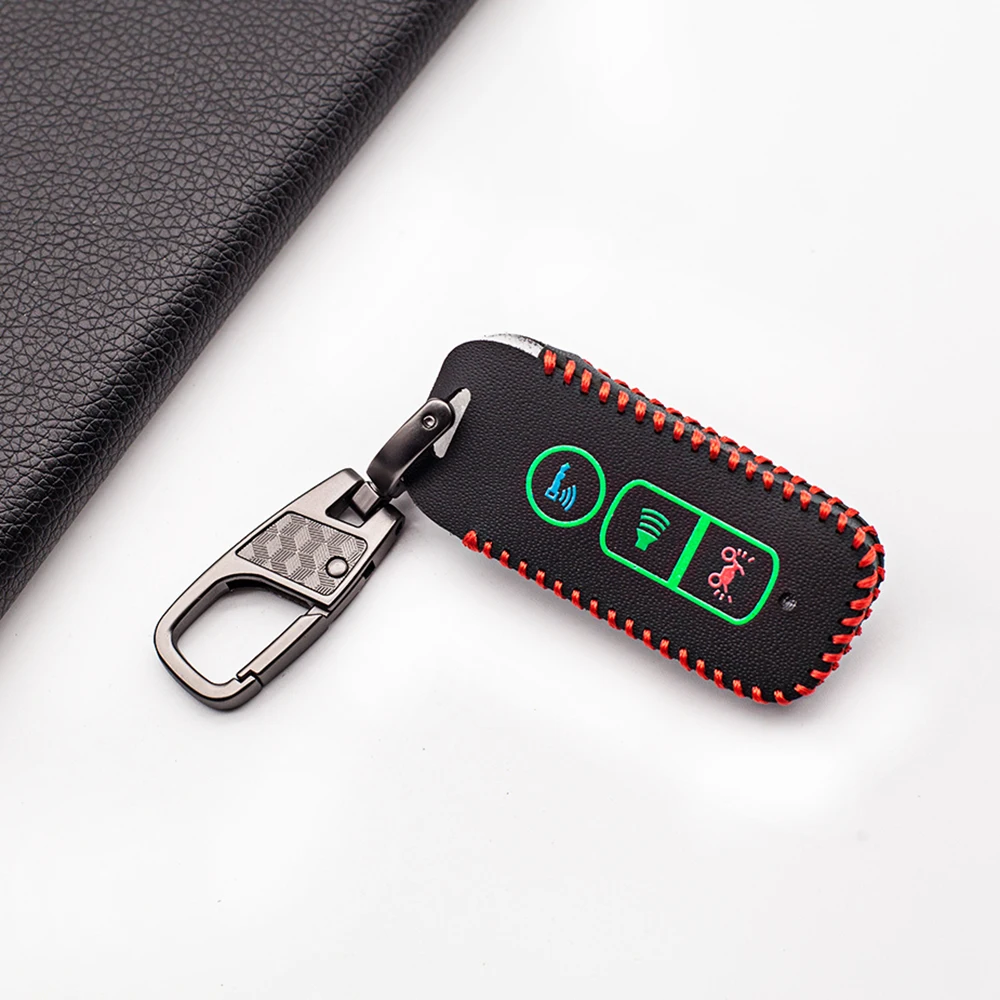 Модный стильный светящийся кожаный чехол для ключей Honda PCX 125 150 SH125 SH300 2016 - 2020 Super Cub