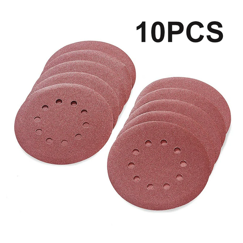 10 упаковок 225 мм 9 &quotшлифовальные диски 80 Грит орбитальные шлифовальные