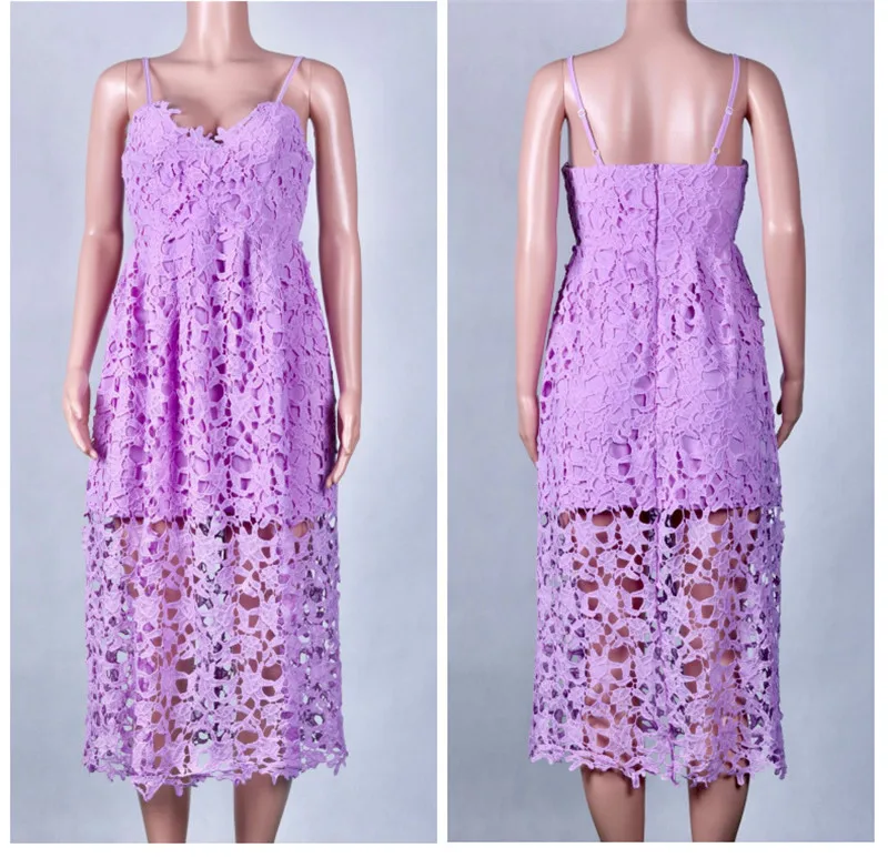 Женское кружевное Платье До Колена летнее облегающее платье с v образным вырезом