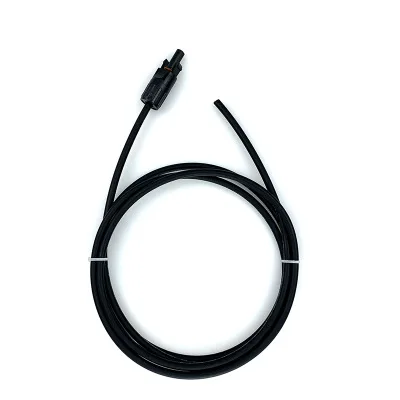 Солнечный кабель 10AWG 6 мм м² красный + 1 метр черный