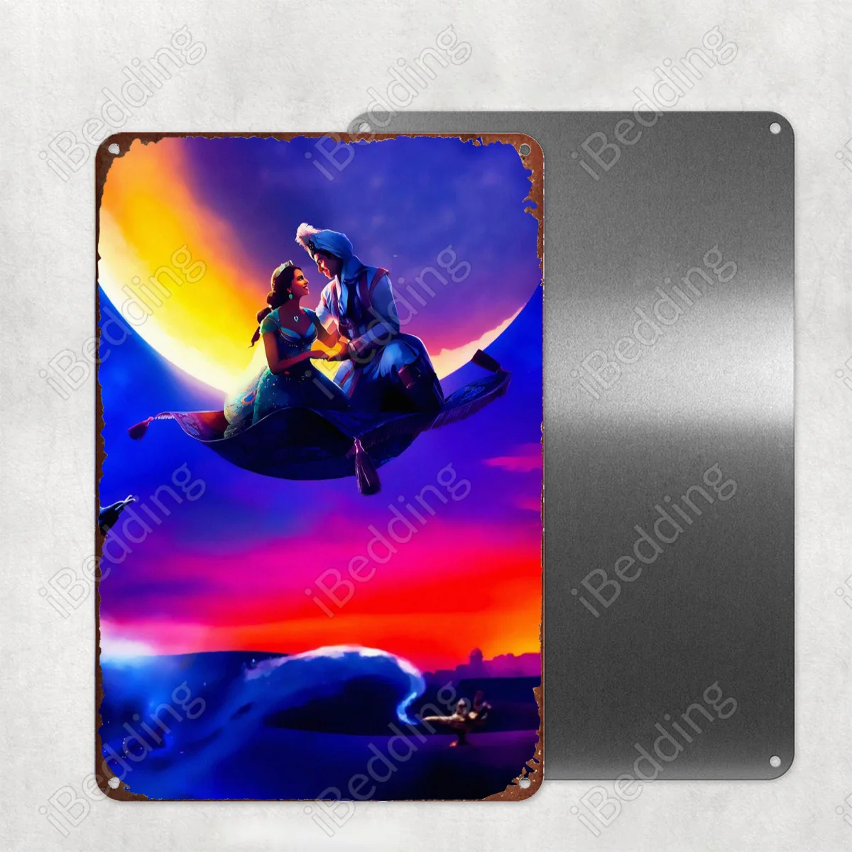 

Aladdin металлическая вывеска-плакат домашнее украшение для бара, железная живопись, персонализированный паб, клуб, промышленный Декор