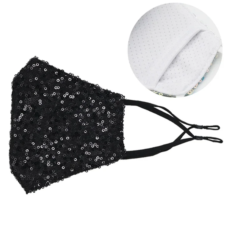 Моющаяся блестящая маска для лица с блестками женщин и взрослых | Красота