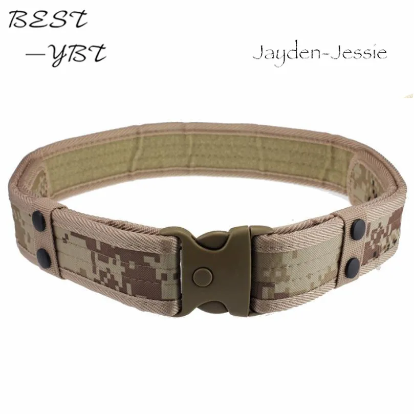 Мужские высококачественные мужские ремни роскошные новые лесные камуфляжные