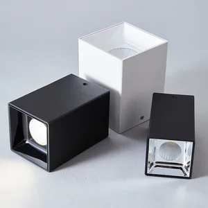 Квадратный потолочный светодиодный светильник с регулируемой яркостью, с чипом CREE RA90, 7 Вт, 12 Вт, 15 Вт, 20 Вт, 25 Вт, 36 Вт, с теплым белым светом, для внутреннего освещения