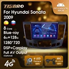 Автомагнитола TIEBRO для Hyundai Sonata 2009 Blu-Ray Автомобильный мультимедийный видеоплеер стерео 2Din Android 10 Bluetooth плеер 6G + 128G