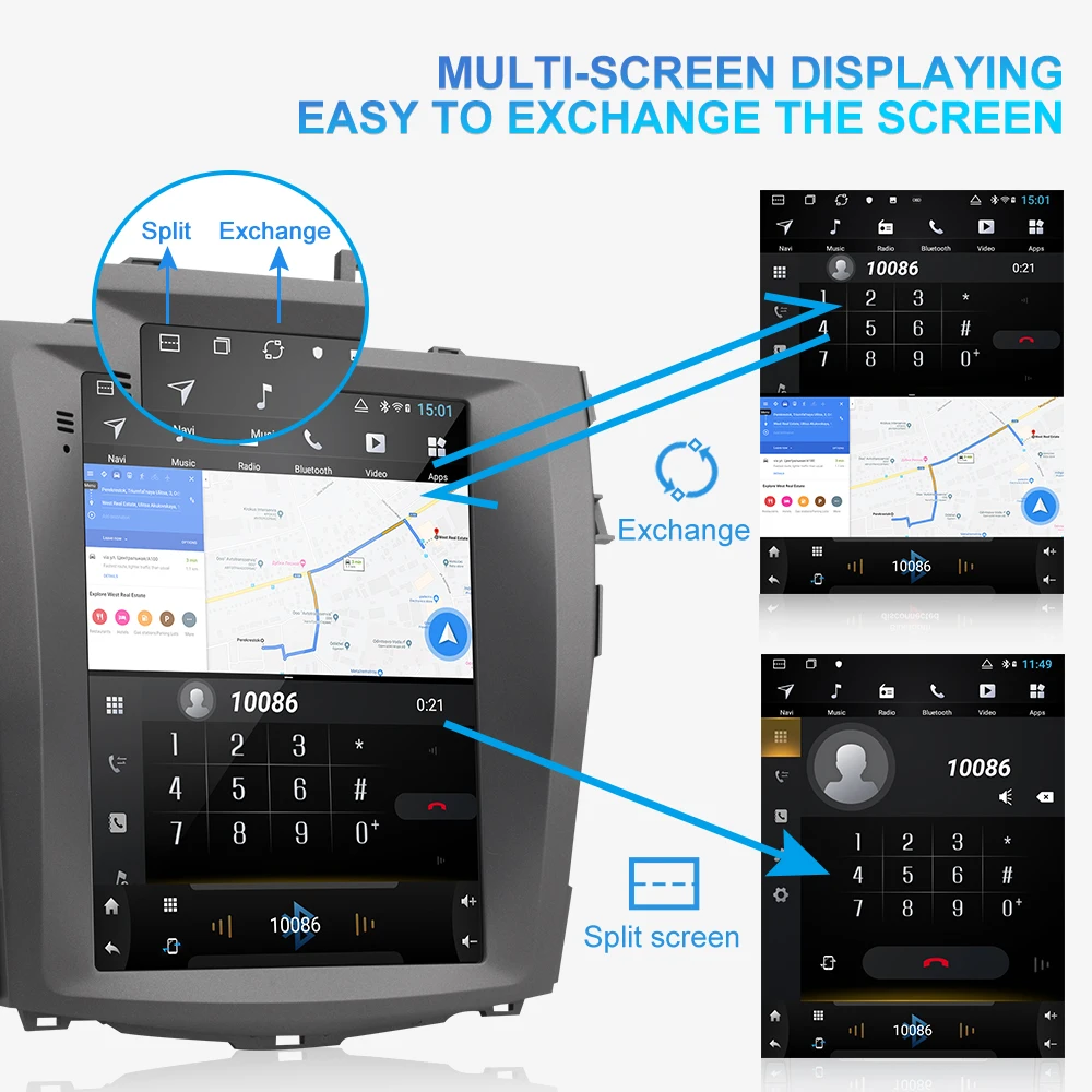 Isudar H53 вертикальное 1 Din Android авто радио для Toyota/Corolla 2007-2011 GPS Автомобильный