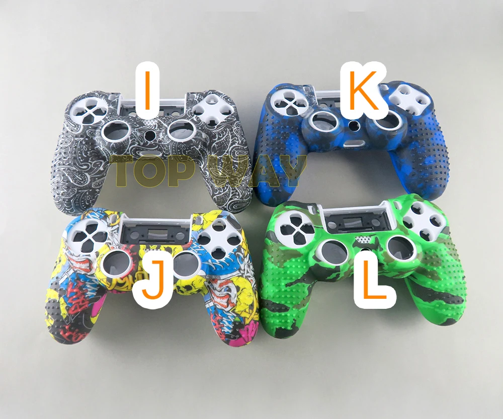 Силиконовый защитный чехол для управления Dualshock 4 PS4 Slim Pro 30 шт. защитные кейсы