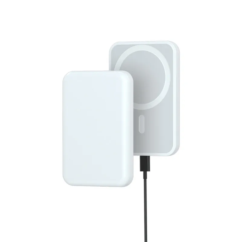 Оригинальный Новый 5000 мАч 10 Вт магнитный беспроводной блок питания для magsafe iphone 12