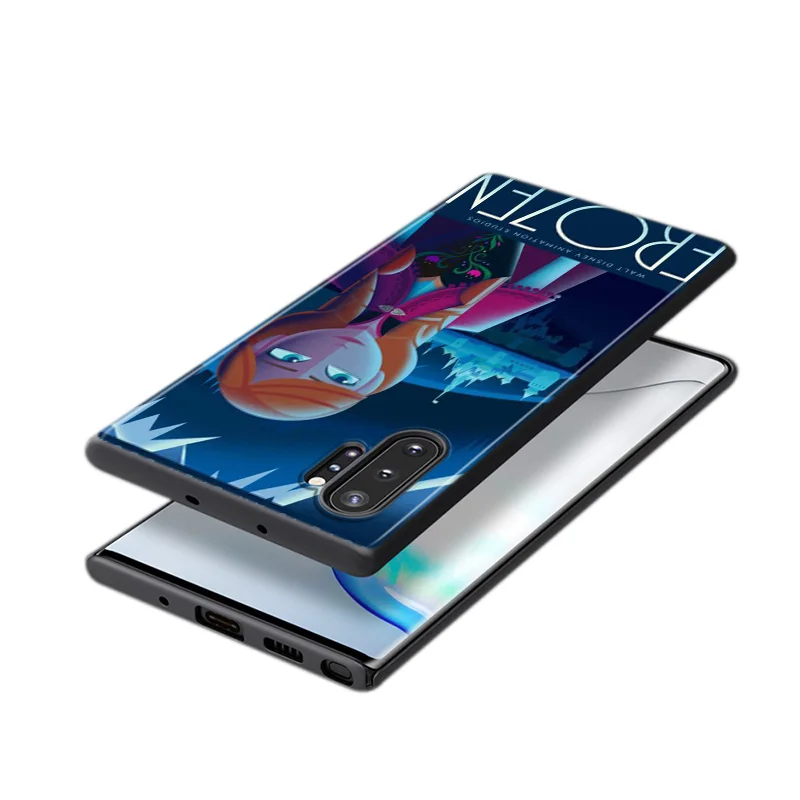 

Disney Cartoon Animation Movie For Samsung Galaxy S21 S20 FE Ultra S10 Lite S9 S8 Plus S7 5G Soft TPU Silicone Black Phone Case