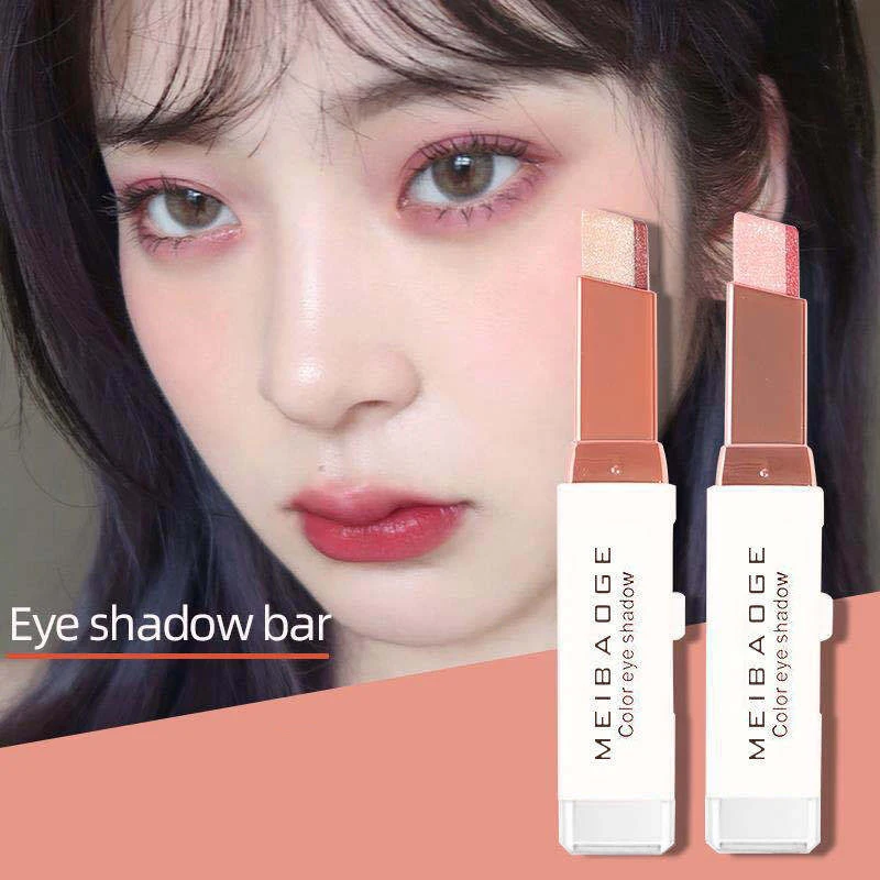 

Gradient Two-Color Eye Shadow Stick Glitter Eyeshadow Shimmer Eye Cream Pen