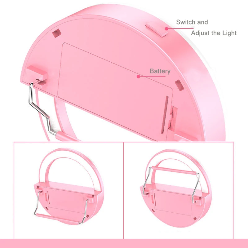 Светодиодный светильник для мобильного телефона с кольцом селфи артефакт