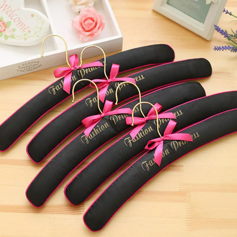 Вешалки для одежды с атласной подкладкой 5 шт./лот | Дом и сад