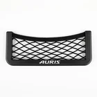 1 шт. автомобильное сиденье боковое заднее хранилище сетчатый мешок держатель телефона карманный органайзер для Toyota Auris 2007 2008 2017 наклейки автомобильные аксессуары