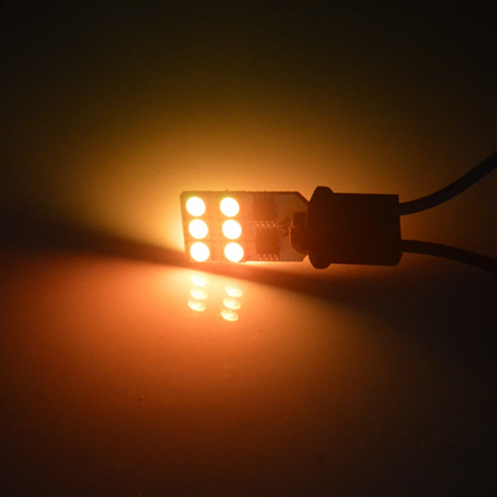 Универсальный 2x5050 RGB T10 194 168 W5W 12 светодиодный автомобиля для чтения светильник