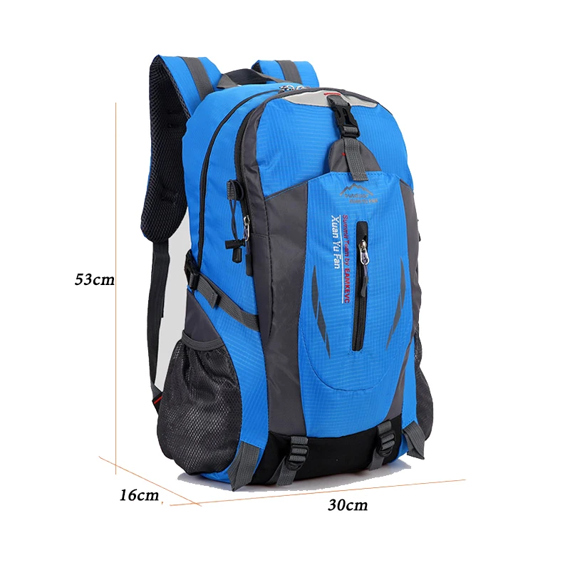 Уличная альпинистская сумка 40 л подходит для отдыха на открытом воздухе спорта