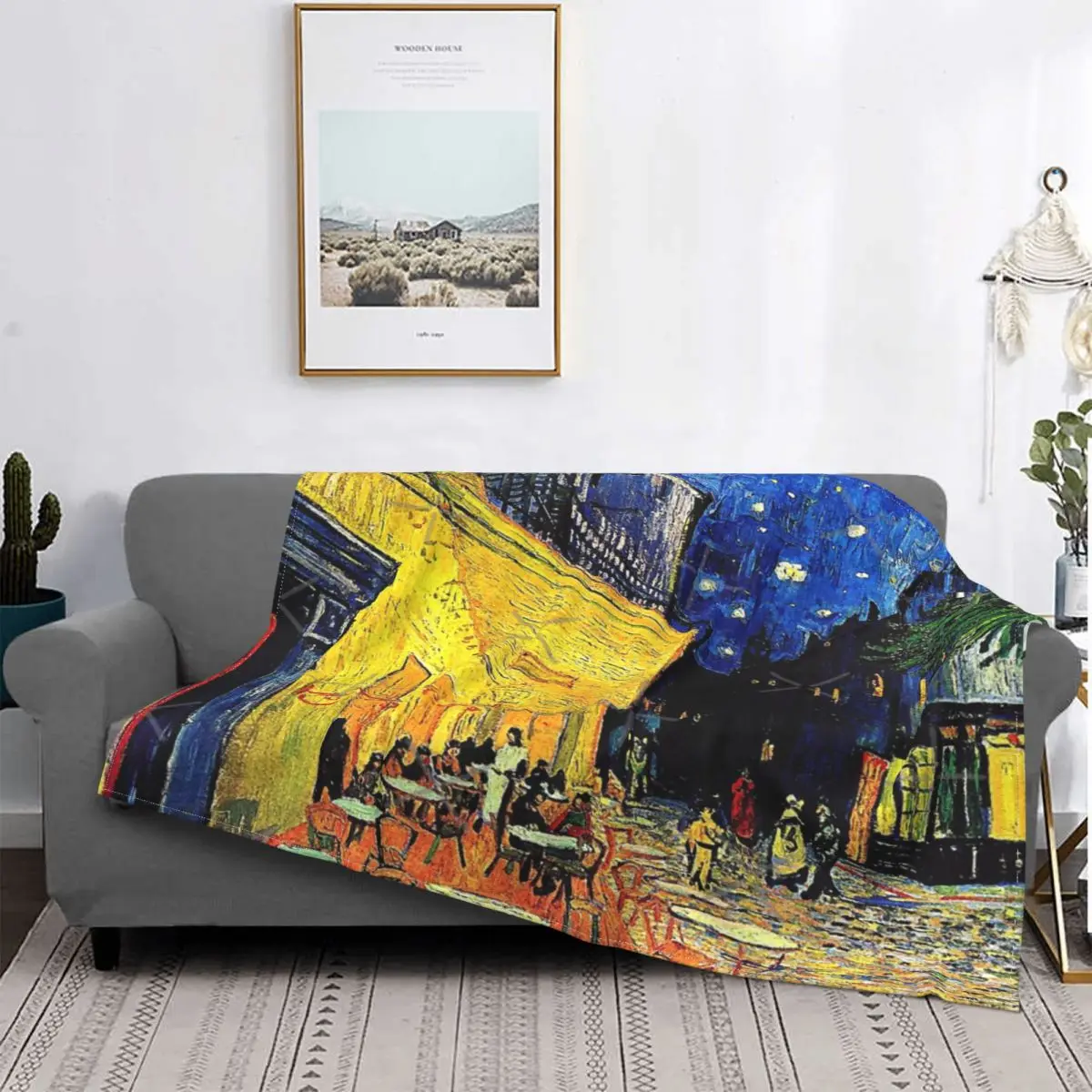 

Vincent Van Gogh - 1 Blanket Bedspread Bed Plaid Blanket Plaid Sofa Picnic Blanket Receiving Blankets