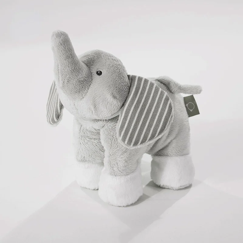 

New Creativity Kawaii Grey Elephant Doll Animal Figurine Plush Toys Child Cute Sleep Appease Decorate Stuffed Toy Kids Gifts
