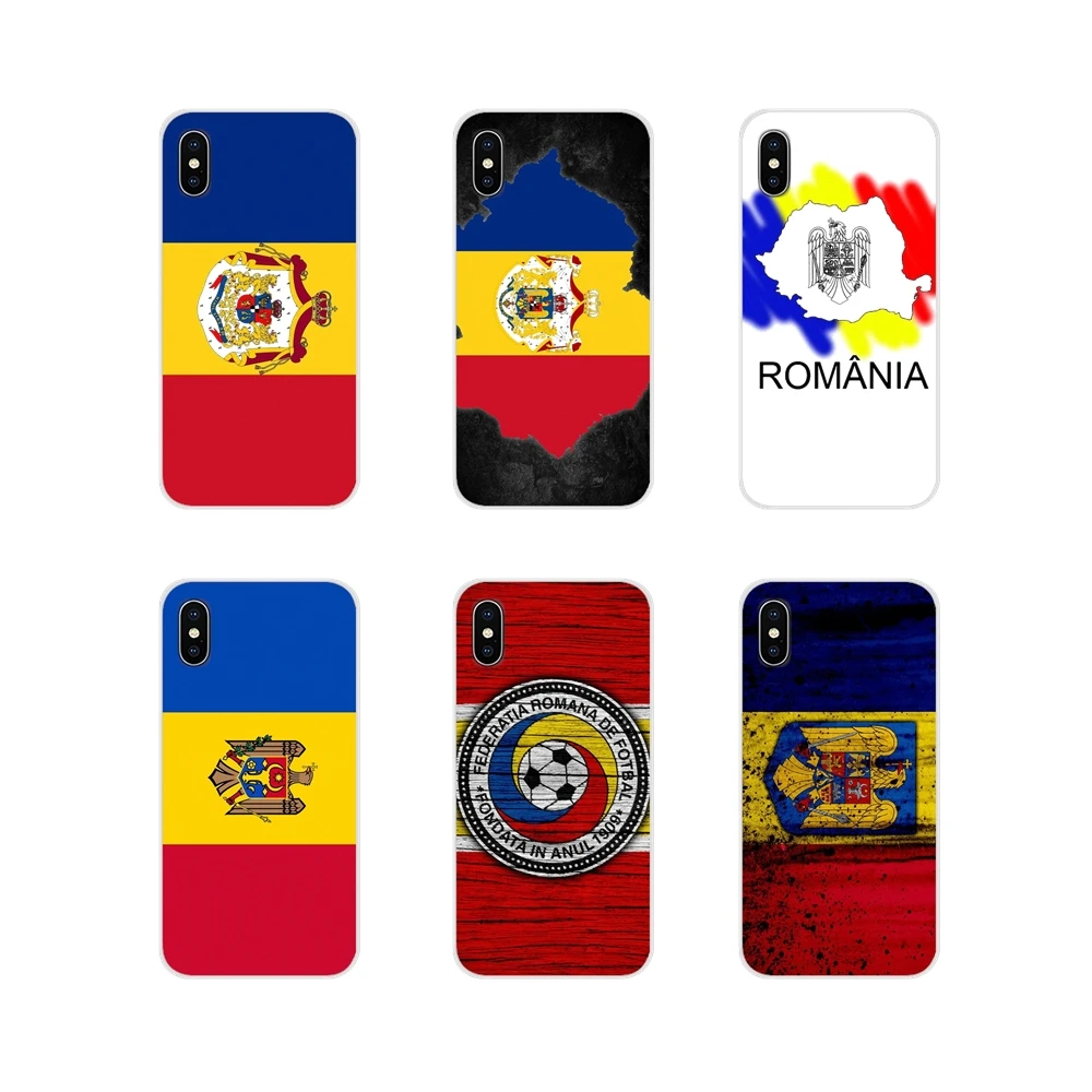 Для Xiaomi Redmi 4A S2 Note 3 3S 4 4X5 Plus 6 7 6A Pro Pocophone F1 i love Флаг Румынии баннер узор ТПУ