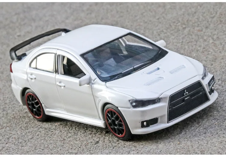 Литье под давлением 1:32 Lancer EVOlution X Коллекционная модель автомобиля из металлического сплава симуляторы машины игрушки для детей Подарки для детей