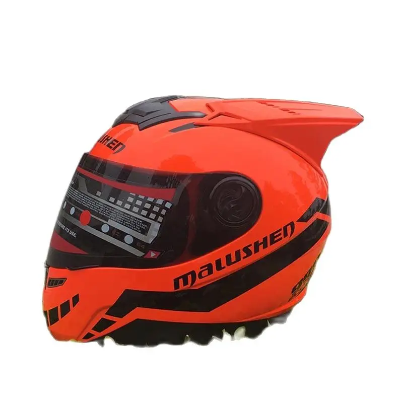 Классный мотоциклетный шлем на все лицо для внедорожника Профессиональный