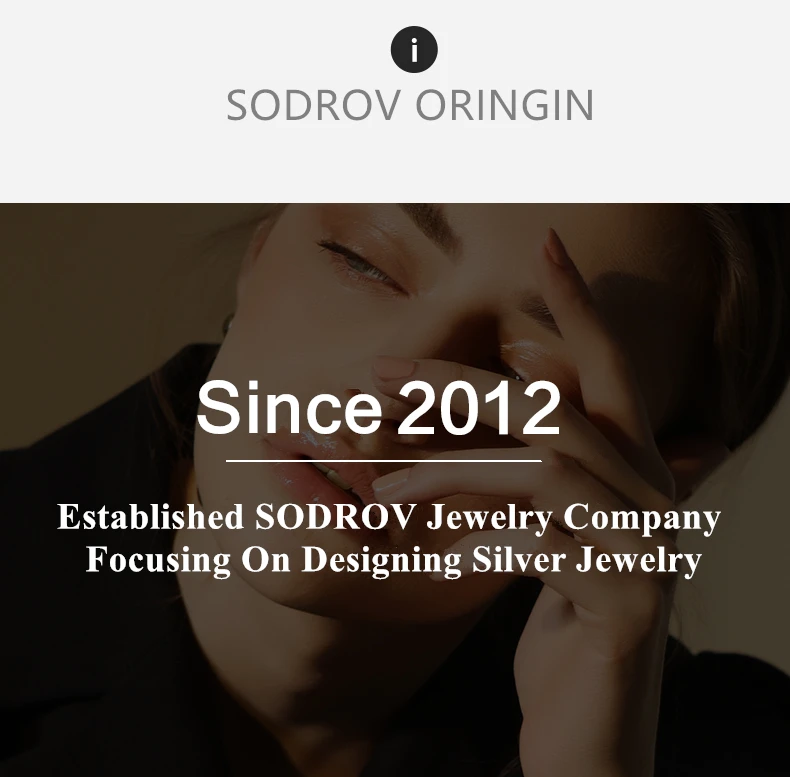 Sodrov 925 Sterling Silver Open Party Ring Jewelry for women HR048 Personalized