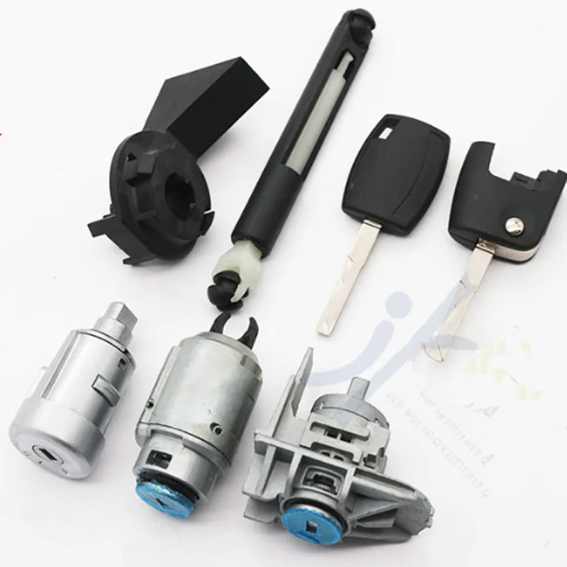 Автоматический Левый дверной замок DAKATU OEM цилиндр для Ford focus 2005 2013 полный комплект