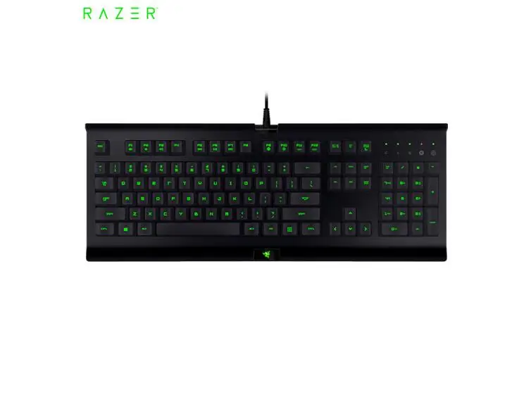 

Razer Cynosa Wired Keyboard Backlit Membrane Keyboard for Game Macro Recording Programmable Keys 104 Keys for Laptop