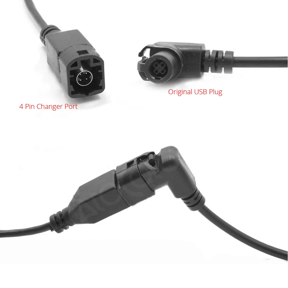Автомобиль Радио USB Интерфейс PlugTransfer кабель для VW RCD510 RCD300 компакт диска 4 Pin смены