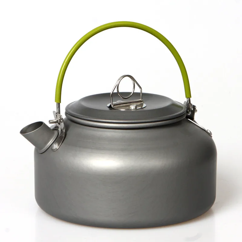 Открытый чайник для кофе, кемпинга, походов, пикника, барбекю, чайник, водяной горшок, алюминиевый, подходит как для внутреннего, так и для наружного использования