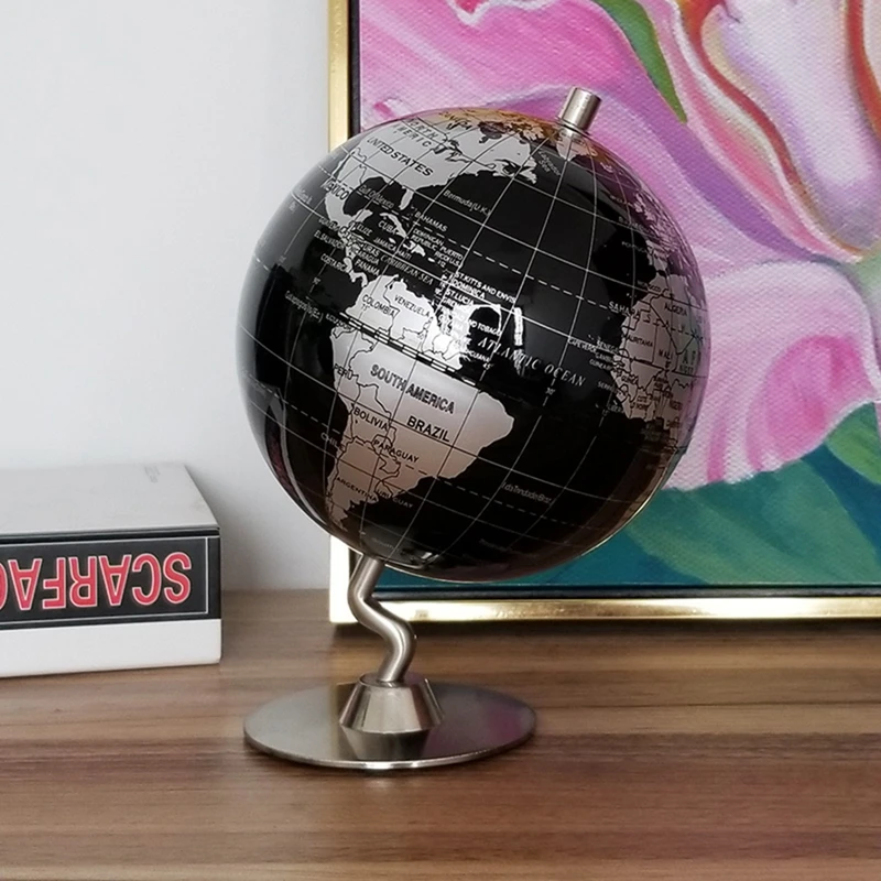 

HD Retro Metal Globe ornaments Diameter 14CM Home Furnishing Office Living room Decoration