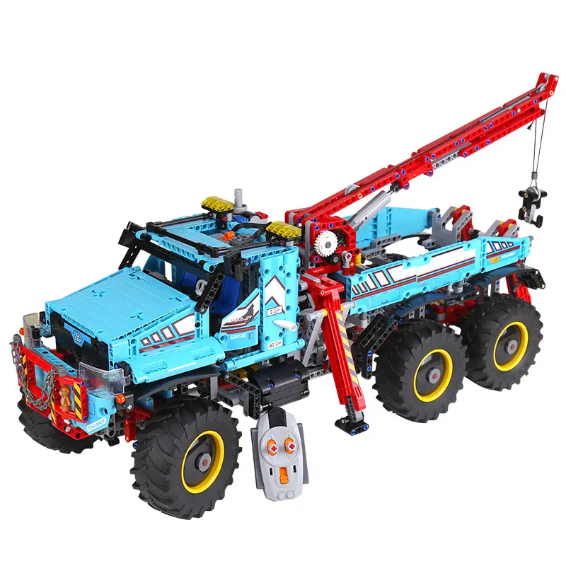 SFexpress Technic Series The Ultimate All Terrain 6X6 RC Truck Set 20056 Building Blocks Bricks remote car Model 42070 boys Toys | Игрушки и