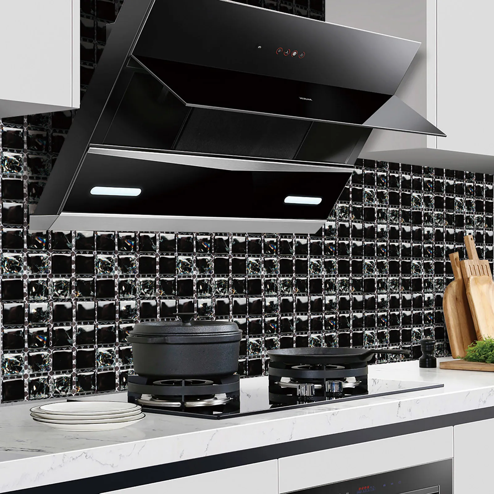 10 шт. 3D с украшением в виде кристаллов плитка стены стикеры сделай сам