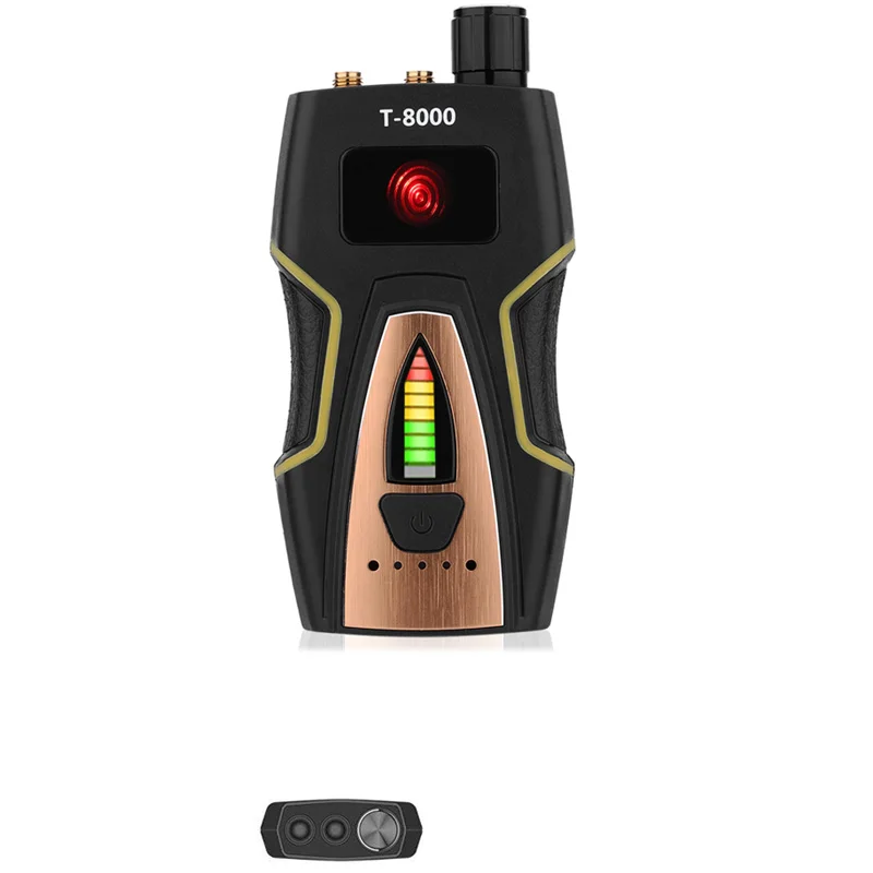

Proker T8000 Security RF Bug Anti Candid Camera Signal Detector Frequency Scanner GPS Wireless Tracker GSM Detector Micro Wave